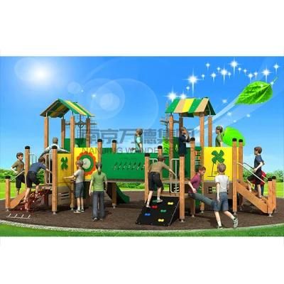 Amusement Park Children Outdoor PE Kids Outdoor Playground Equipment with Slide