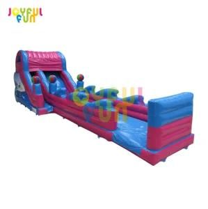 2021 Joyful Fun Factory Hot Sale Inflatable Wet Jumping Bouncy Slide
