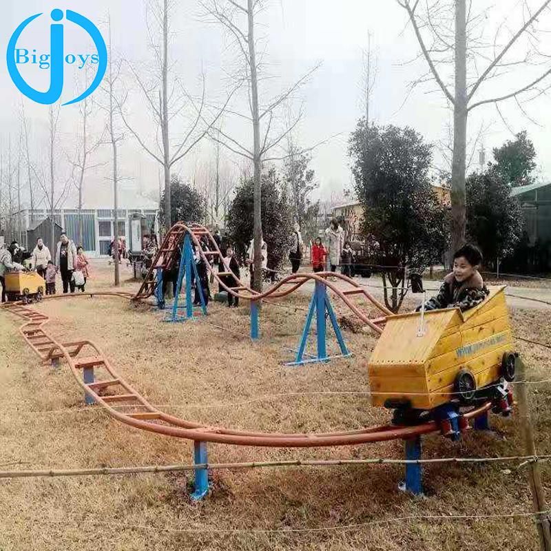 Manpower Roller Coaster, Parent Child Movement Amusement Rides for Sale