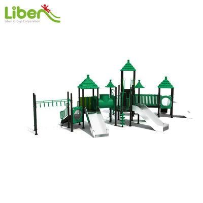 Attractive New Design Kids Plastic Slide Outdoor Playground