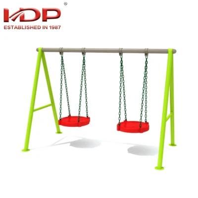 2018 New Design Two Seat Children Outdoor Playground Swing