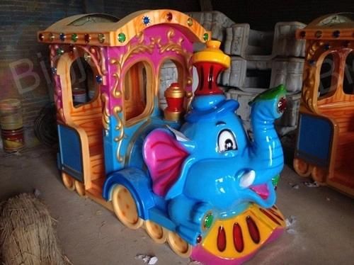 Kids Electric Amusement Train Rides, Luxury Train for Kids/Elephant Electric Track Train for Sale (BJ-ET18)