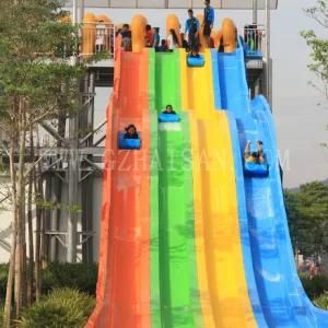 Best Quality Fiberglass Big Multi Slides by Water Slide Factory