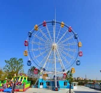 Flhope 30m Seamless Steel Pipe Ferris Wheel
