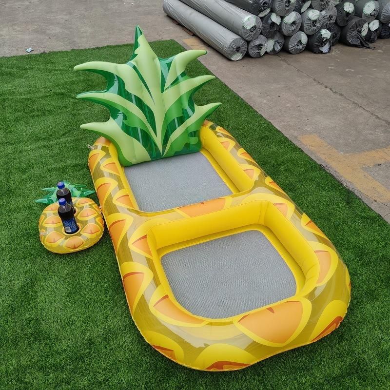 Pineapple Water Hammock Inflatable Water Floating Bed