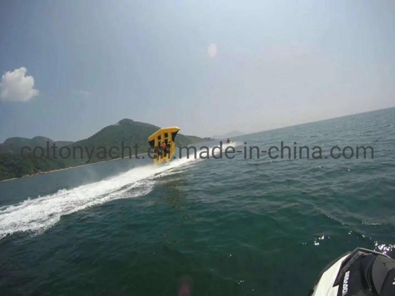 Inflatable Water Games Flyfish Banana Boat for Sea Sports