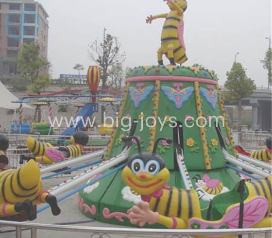 in Stock Ride Kids Attraction Playground Luna Amusement Park Rides Equipment Self Control Bee Ride