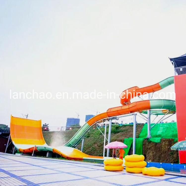 Amusement Park Equipment Boomerang Water Rides Slide