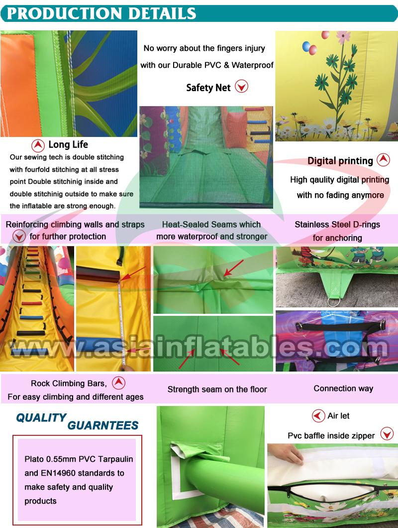 New Design Commercial Land Inflatable Amusement Water Park with Slide for Adult and Kids