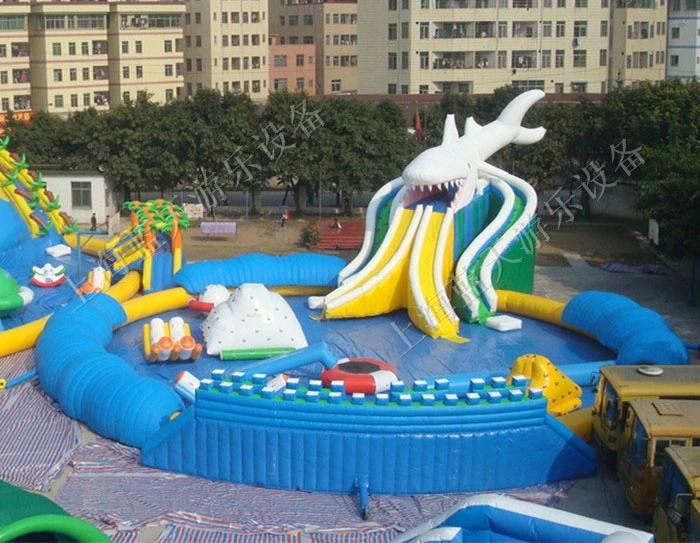 2019 New Most Popular Inflatable Theme Park for Sea