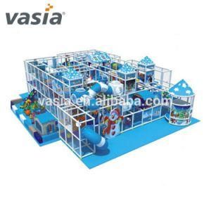 China Indoor Playground Equipment Blue Labyrinth