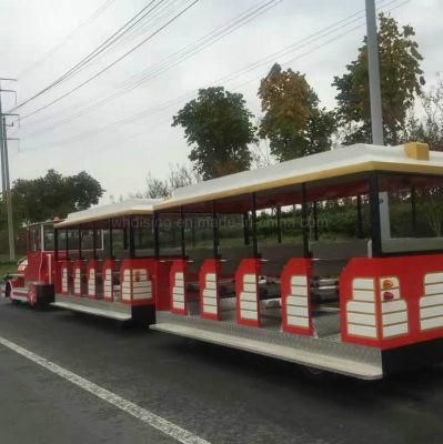 Environmental Tourist Sightseeing Train with Lithium Battery