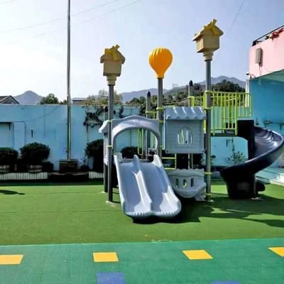 Mini Outdoor Playground Equipment Outdoor Plastic Slides for Kids
