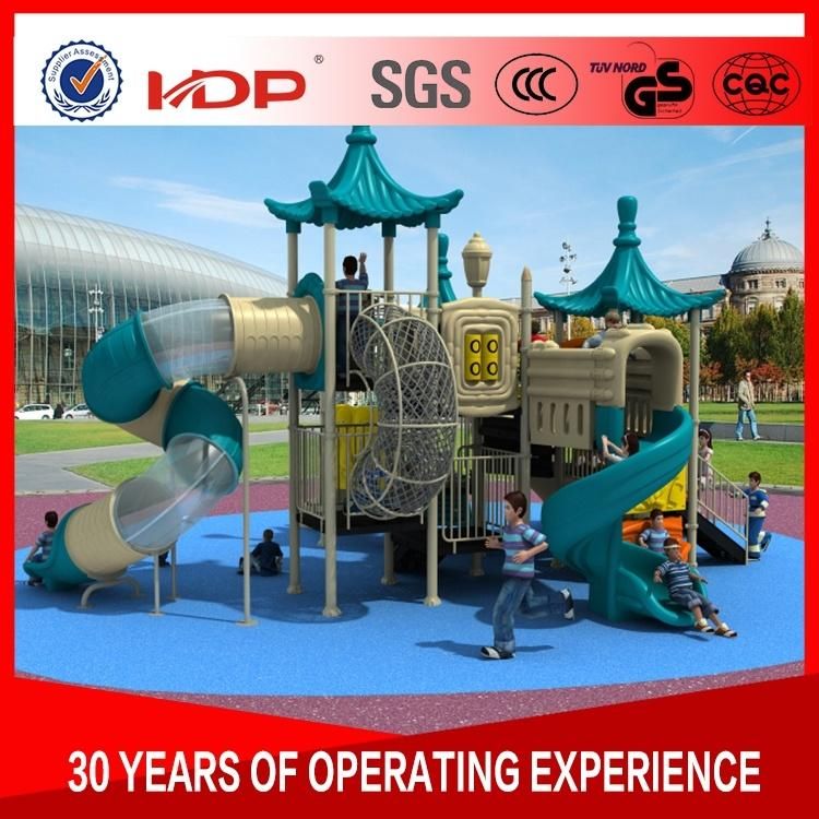 Low Price Kids Outdoor Adventure Playground Equipment Slide HD16-046A