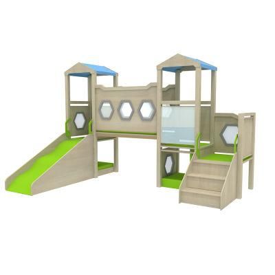 Indoor Furniture Small Wooden Children Climbing Equipment for Kindergarten