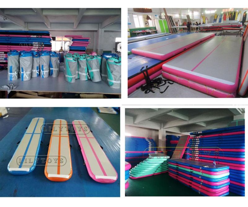 Lilytoys PVC Inflatable Gym Mat Tumbling Air Trac for Sale