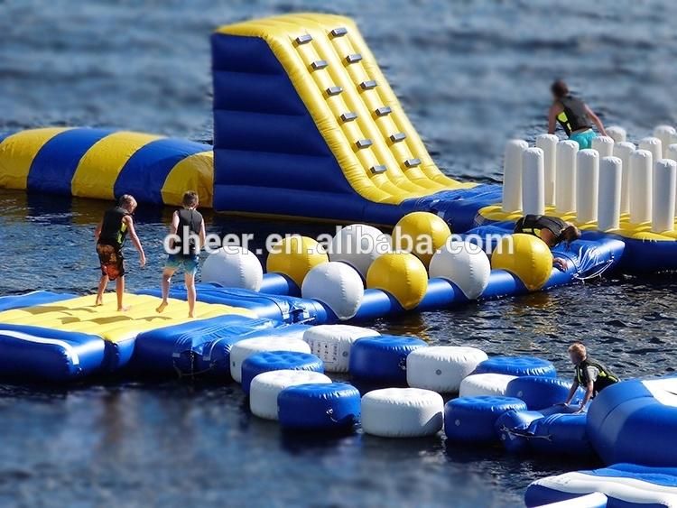 Customized Giant Inflatable Water Park High Quality Floating Inflatable Aqua Park