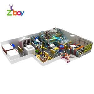 Eco-Friendly Material Amusement Park Indoor Play Castle Ocean Theme Indoor Playground