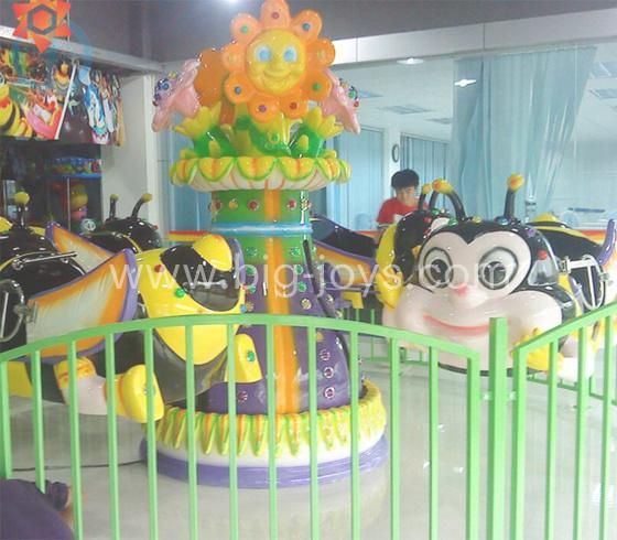 8 Seats Rotary Bee Rides, Children Amusement Park Rides