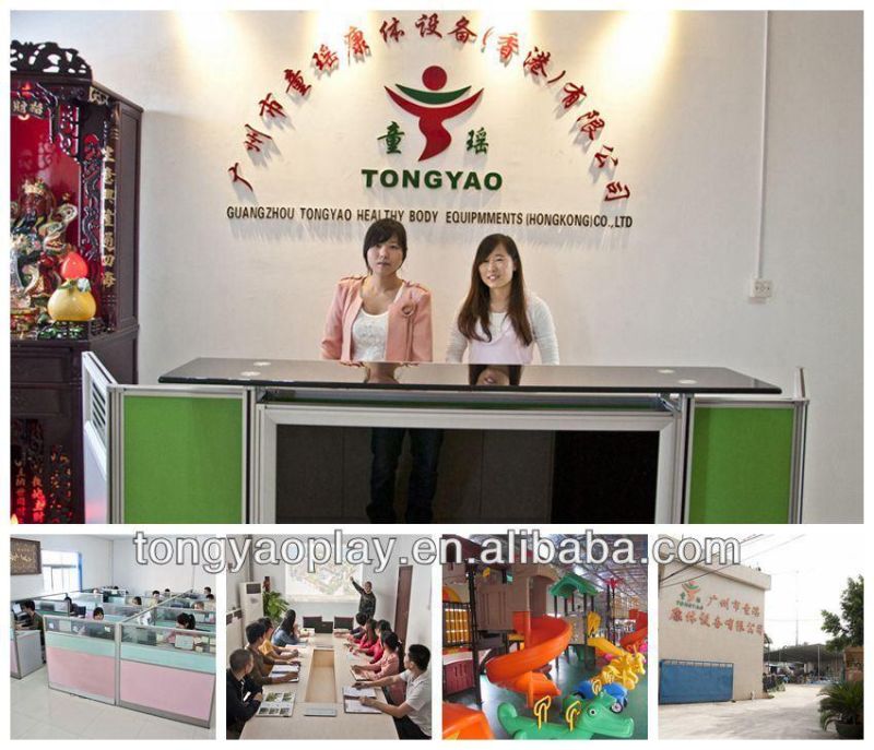 LLDPE+Galvanized Steel Durable Indoor Playground (TY-1020E)