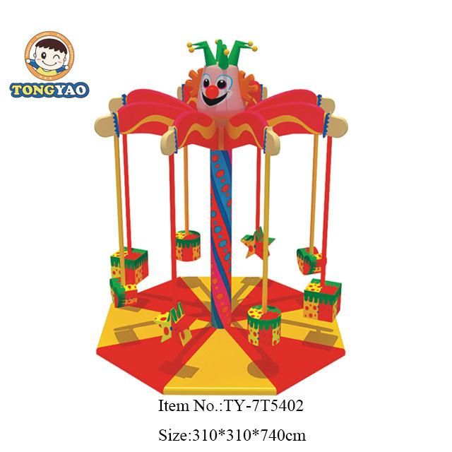 Indoor Shopping Mall Children′s Snowman Turntable Toys