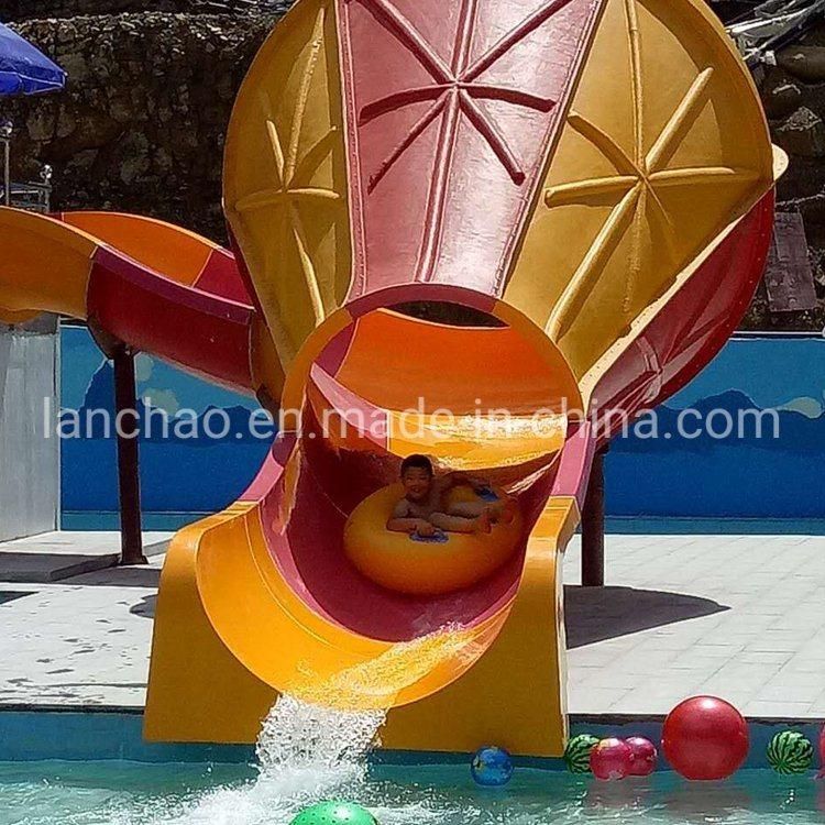 Family Children Amusement Water Park Slide with High Quality