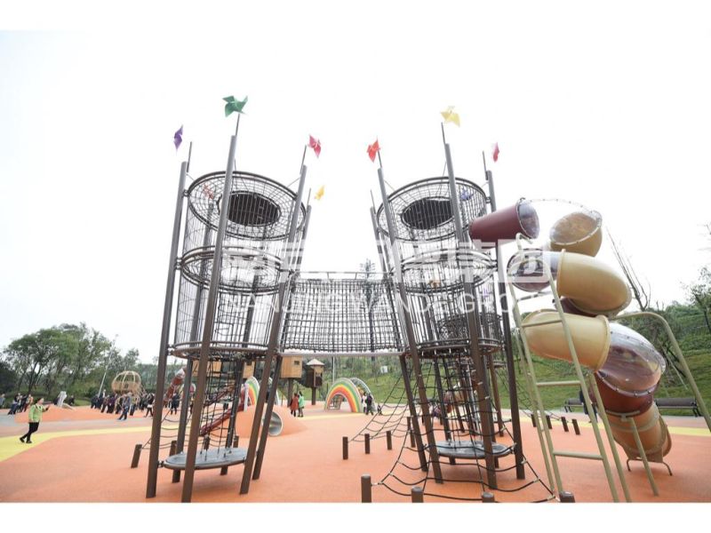 Plastic Toy Kids Slide Children Outdoor Playground Equipment Amusement Park