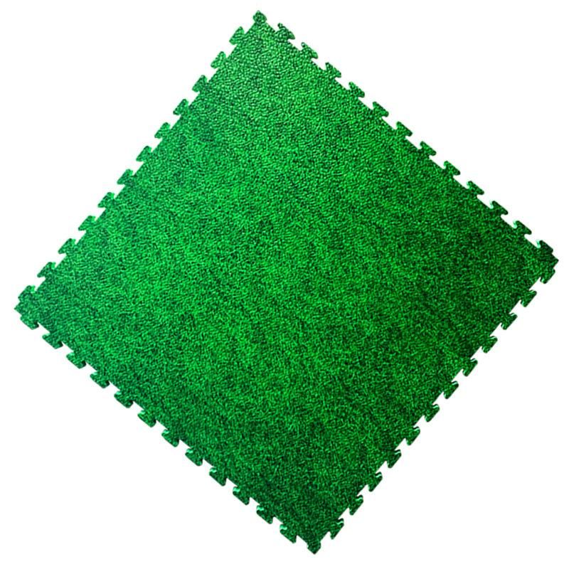 Non-Slip EVA Lawn Mat Heat Transfer Printing Grass Puzzle EVA Foam Mat