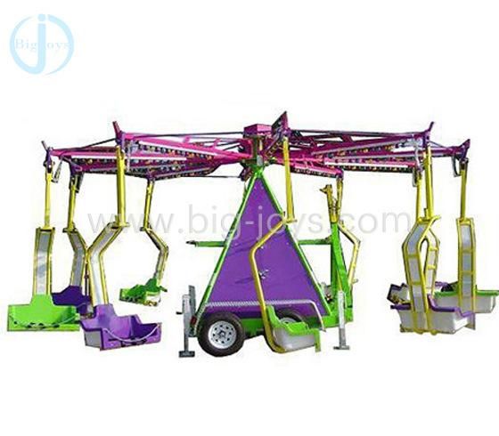 Mobile New Type Kids Amusement Rides Swing Ride Flying Chair