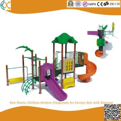 New Plastic Children Outdoor Playground for Factory Sale with Discount