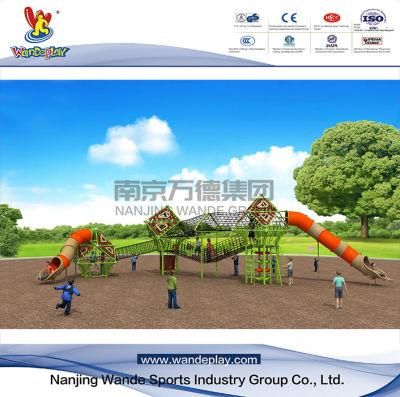 Wandeplay Amusement Park Nest Climbing Children Outdoor Playground Equipment with Wd-Nc106