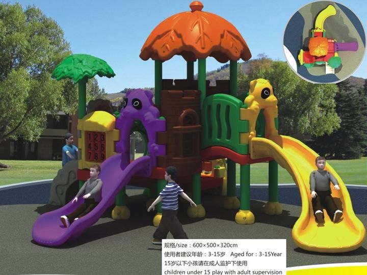 High Quality Outdoor Plastic Amusement Park Equipment for Kids