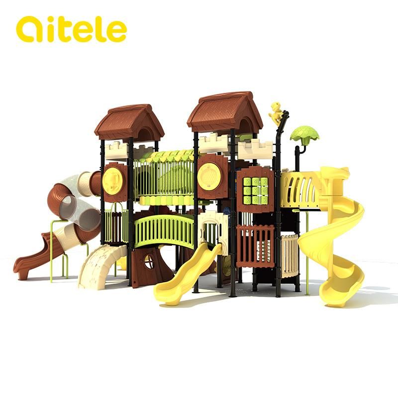 Commercial Children Area Slide Outdoor Playground Equipment