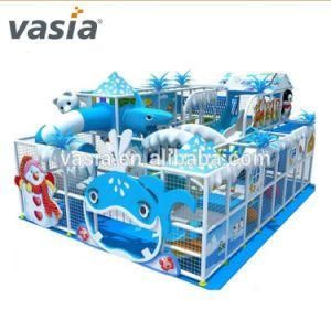 The Neoteric White Snow Blue Sea Theme Indoor Playground Sale