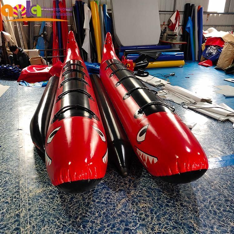 Custom Water Float Inflatable Shark for Surfing on Water