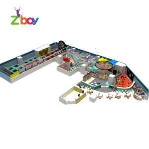 Hot Sale Multifunction Interesting Safety Spaceship Jungle Gym Kids Indoor Playground Equipment Canada for Children