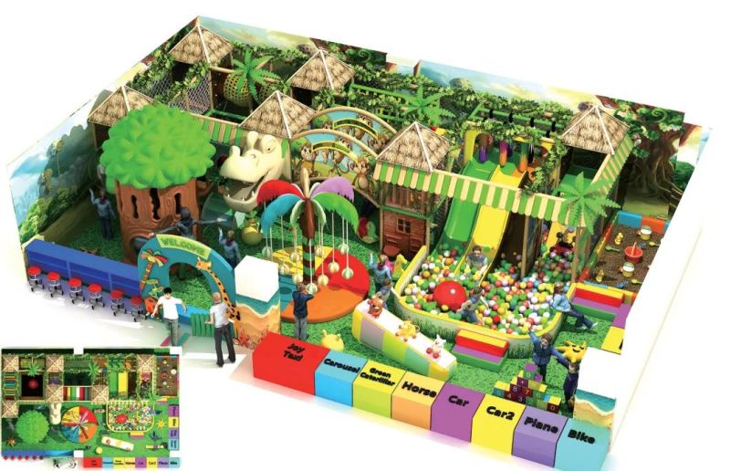 2017 Jungle Theme Indoor Playground (TY-7T0701)