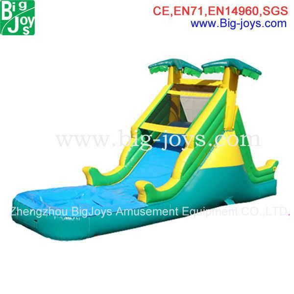 Hot Sale PVC Inflatable Water Slide Jumping Bouncy Castle with Pool