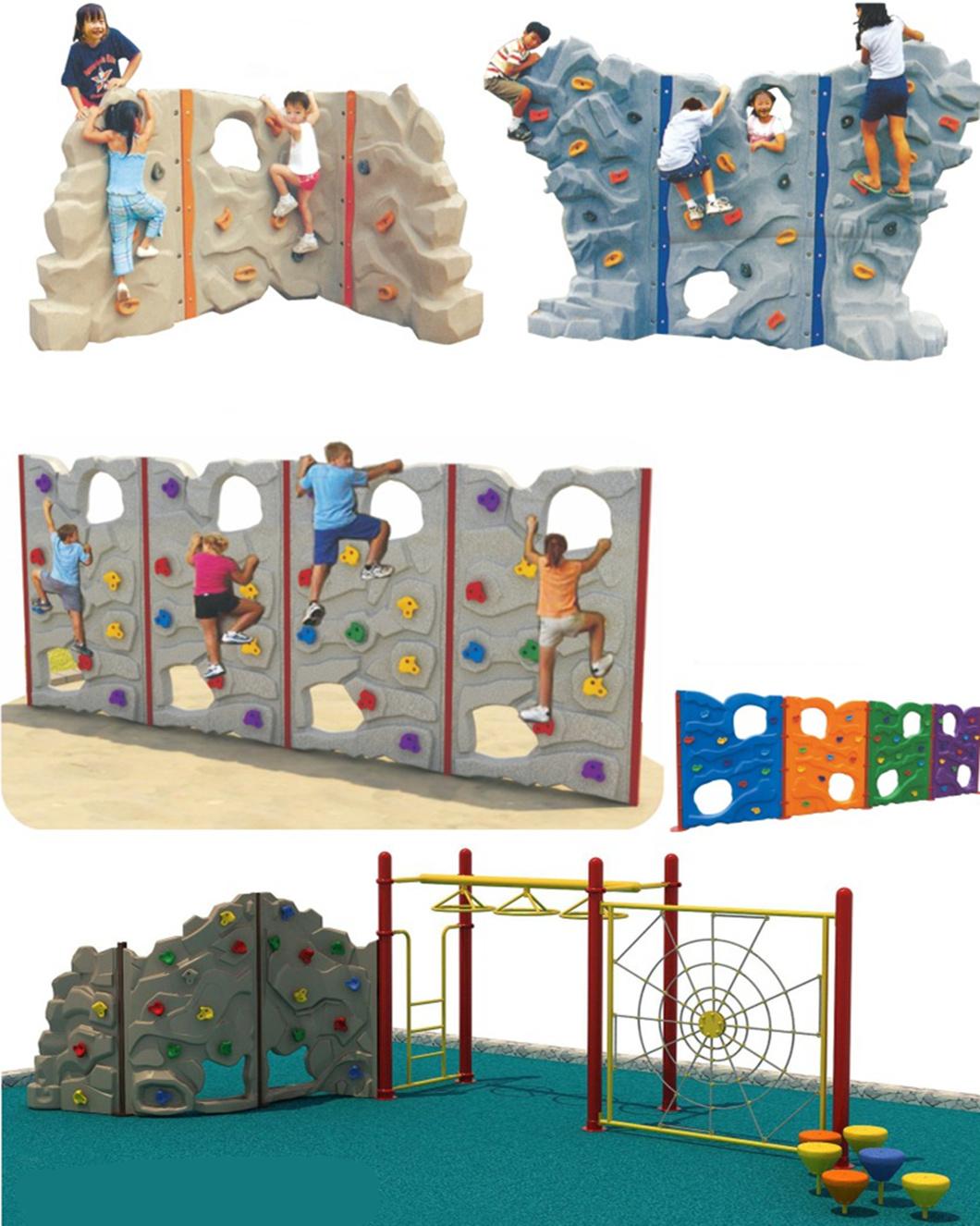 Children′ S Outdoor Climbing Wall Drilling Net Combination Amusement Equipment in Park