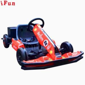 300W24V 28ah Kids Electric Go Kart for Kids Mini Drift Bumper Car Fiberglass/Metal Go Kart Car for Sale