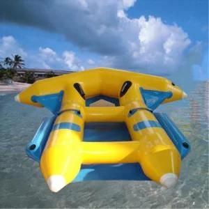 Inflatable Flying Fish Boat for Water Game Inflatable Banana Boat