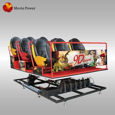 Indoor Playground Equipment Children Funny Games 7D Cinema Equipment