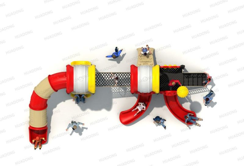 House Series Amusement Equipment Outdoor Playground Kids Slide
