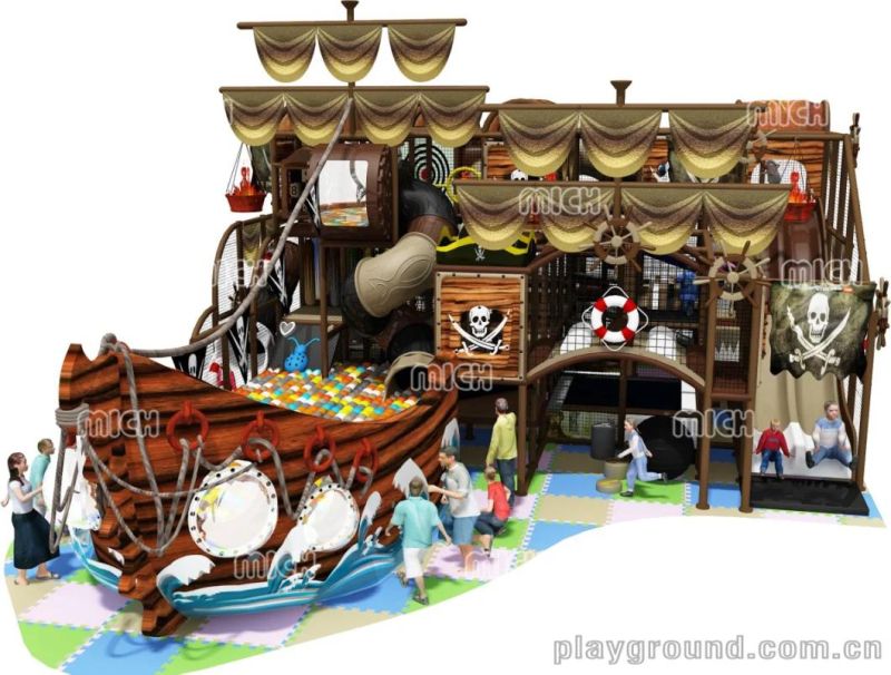 Fun Customized Pirate Kids Indoor Playground