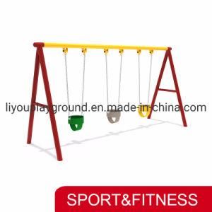 Outdoor Playground Equipment Three Seat Outdoor Swing for Public Park