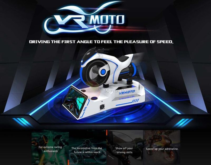Virtual Reality 9d Vr Motorbike Racing Simulator Arcade Game Machine