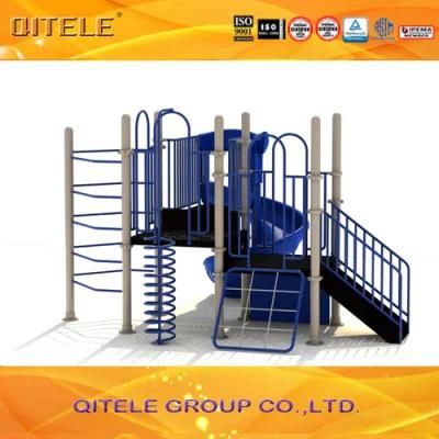 Ada CE New Latest Outdoor Playground Slide Twist Climber