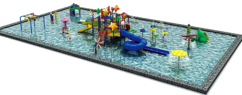Popular Hotel Water Park Design Build Water Splash Park Equipment