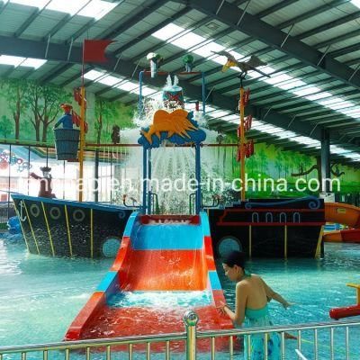 Fiberglass Pirate Ship for Aqua Water Park