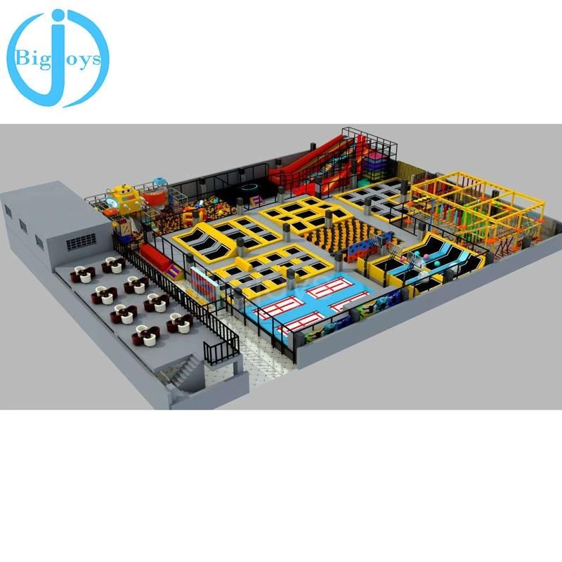 Factory Price Beautiful Design Indoor Trampoline Park Hot on Sale
